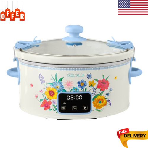 Quart portable slow cooker - slow,