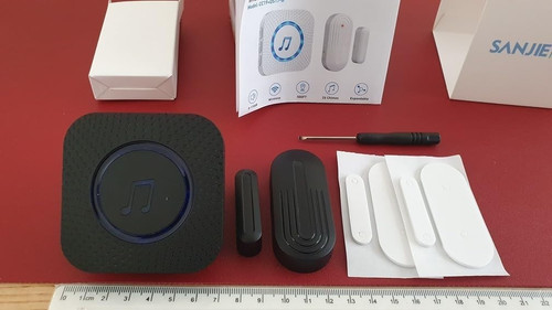Wireless door open chime - open,