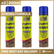 3x Graffiti Remover Spray