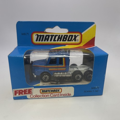 1981 matchbox scania - 1981, mb-71
