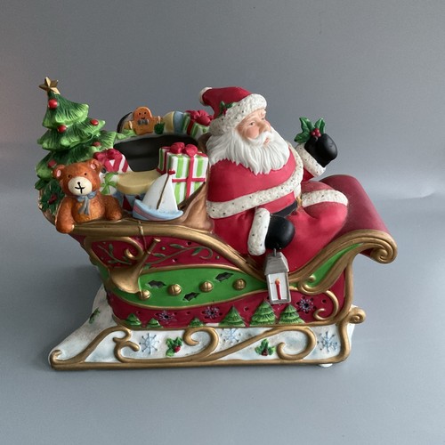 Vintage partylite santas - partylite,