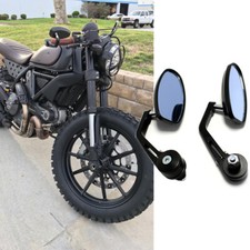 Black Motorcycle 7/8" Handle