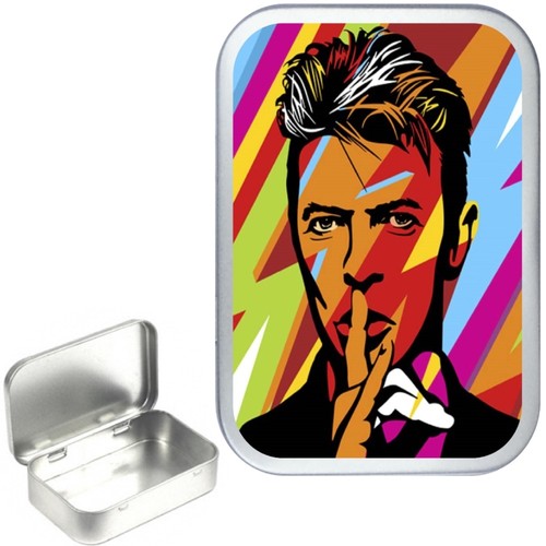 David bowie 1oz silver hinged - silver,