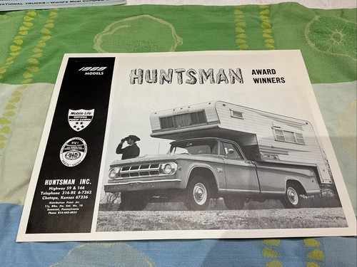 1969 huntsman camper - 1969,