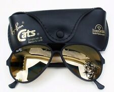 Vintage B&L Ray Ban Cats 5000 Diamond Hard Frame  France  Black Frame Sunglasses
