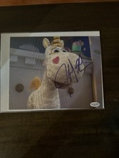 Hand Signed Jeff Garlin Voice of Buttercup,  Unicorn Toy Story 8x10 Photo COA