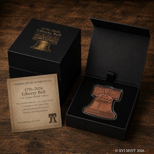 Xvi mint liberty bell - xvi,