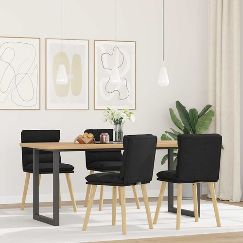 Dining chairs pcs black - chairs,