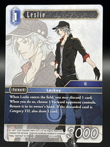 Final fantasy tcg leslie - fantasy,
