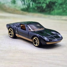 Hot Wheels '71 Lamborghini Miura P400SV Diecast Model 1/64 (58) Ex. Condition