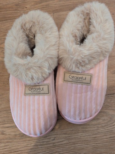 Ladies pink fluffy - ladies,