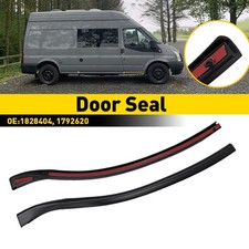 2pcs Front Rubber Weatherstrip