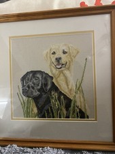 Framed Completed Tapestry Of