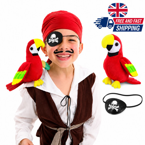Pirate parrot costume set - pirate,