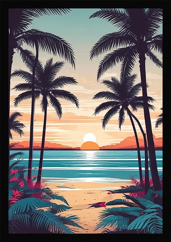 Serene tropical beach - serene,
