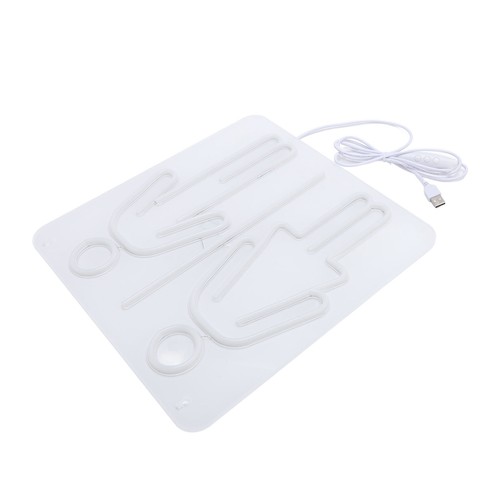 Toilet led neon sign usb - toilet,
