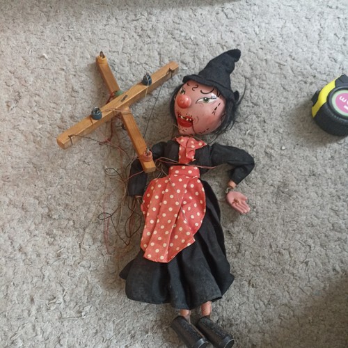 Vintage puppets witch - vintage,