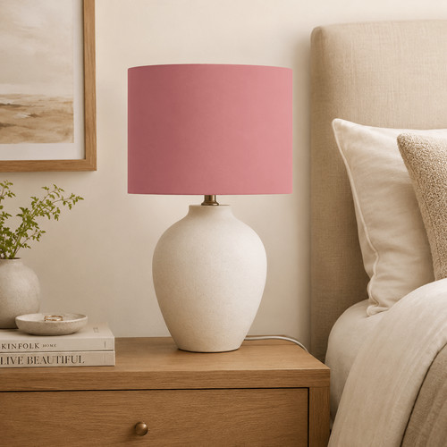Plain terracotta pink - plain,