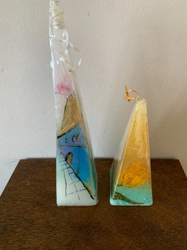 Pair decorative handmade - pair,
