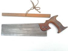 VINTAGE STEEL BACK TENON SAW