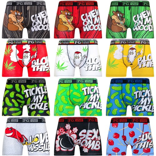 Mens rude boxer shorts funny - shorts,