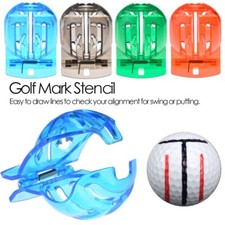 Drawing Marker Alignment Tool Golf Mark Stencil Line Marker Golf Ball Marker