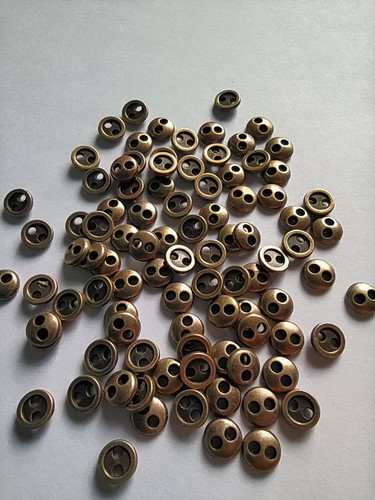 10x bronze 4mm mini metal - 10x,