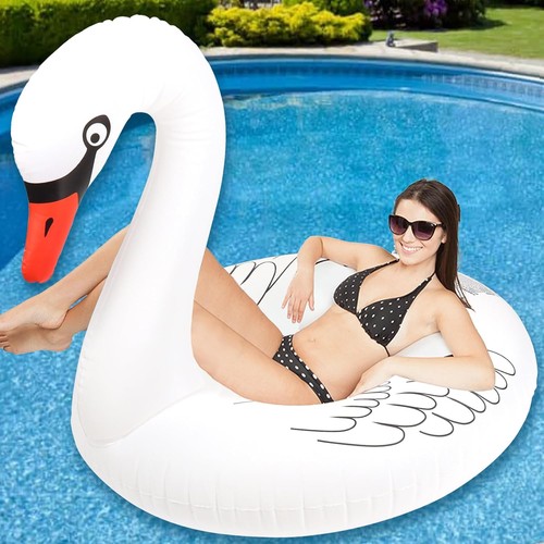 Inflatable pool floats swan - pool,
