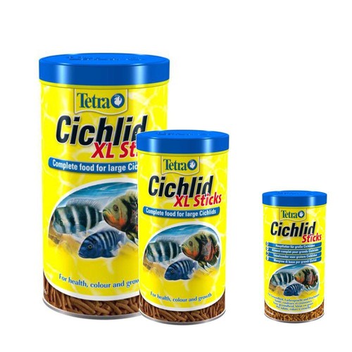 Tetra cichlid sticks - xl,