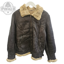 Vintage B3 B-3 Brown Shearling