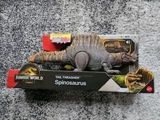 Jurassic World Rebirth Tail Thrasher Spinosaurus Action Figure Toy Mattel JGB56