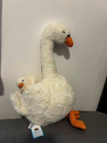Jellycat featherful swan - jellycat,