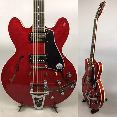 201f red bigsby - (tokai), mod
