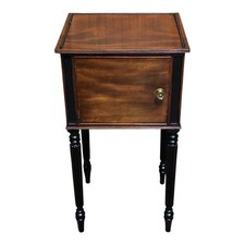 Handsome Antique Mahogany Bedside Table