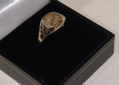 Vintage 9ct yellow gold - yellow, st