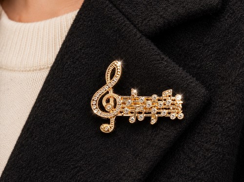 Treble clef music score - treble,