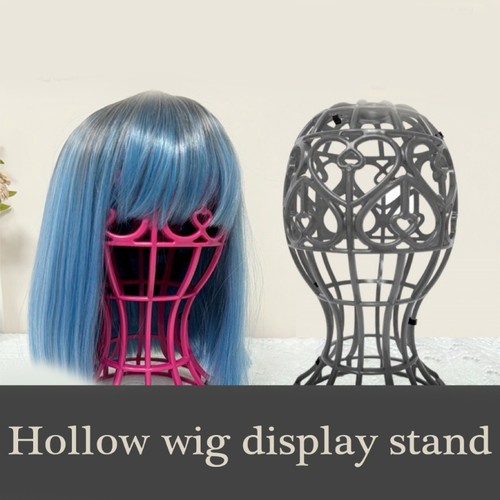 Portable wig stand plastic - portable,