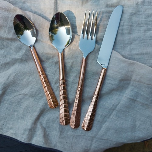 Piece rose gold rustic - 32,