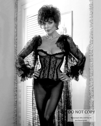 Actress joan collins - up,