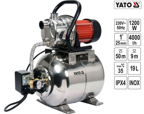 Yato stainless steel pressure - stainless,