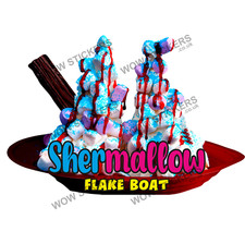 Ice cream van sticker