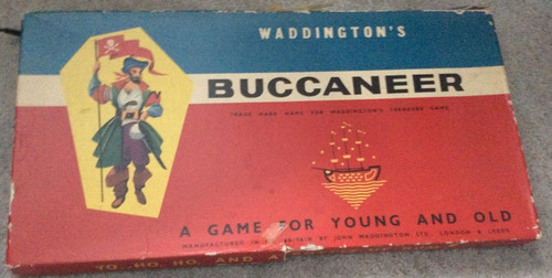 Vintage buccaneer board game - vintage,