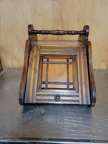 Antique solid wood coal - antique,