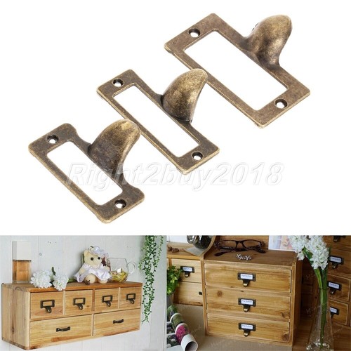 6pcs drawer chest - label, pull