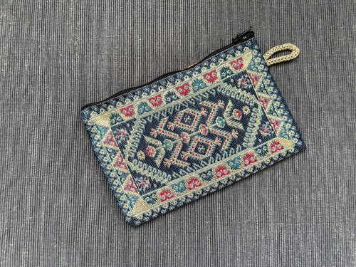 Kilim coin purse bohemian - kilim,