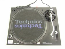 Technics SL-1200MK5 Black Direct Drive DJ Turntable Working
