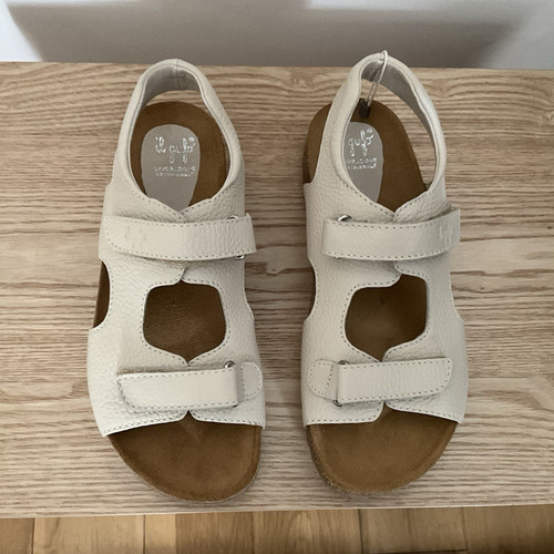 Gufo beige leather strappy - il,