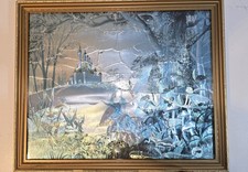 Vintage Framed Fairy Fantasy