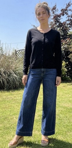 Black basics cardigan m - cardigan, h&m