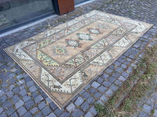 Large rug turkish - large, wool